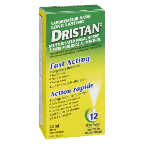 Dristan - Long Lasting Mentholated Spray