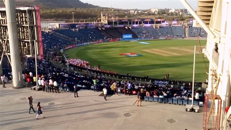 MCA pune inernational cricket stadiums awesom view pune - YouTube