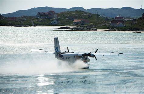 Barra Airport on the hebridean island of Barra, is the only airport in ...