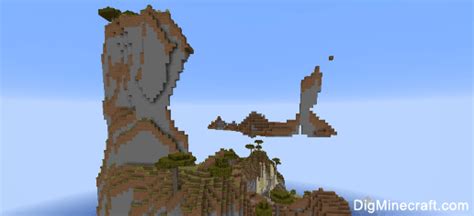 Shattered Savanna Plateau in Minecraft