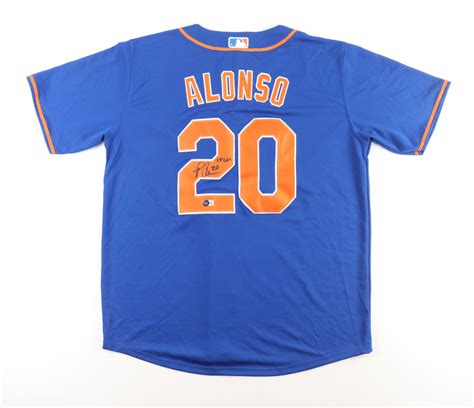 Pete Alonso Signed Mets Jersey (Beckett) | Pristine Auction