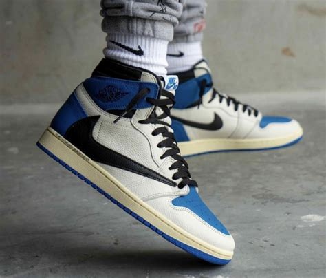 Travis Scott x Fragment x Air Jordan 1 High OG “Military Blue ...