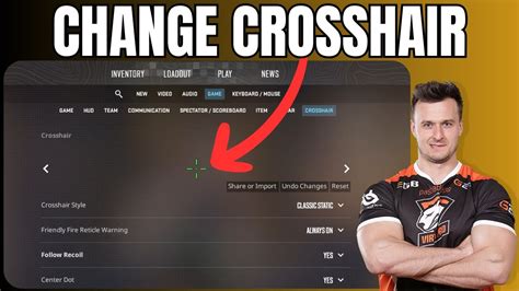 How to Change Crosshair in CS2 - Customize Crosshair Style in Counter ...