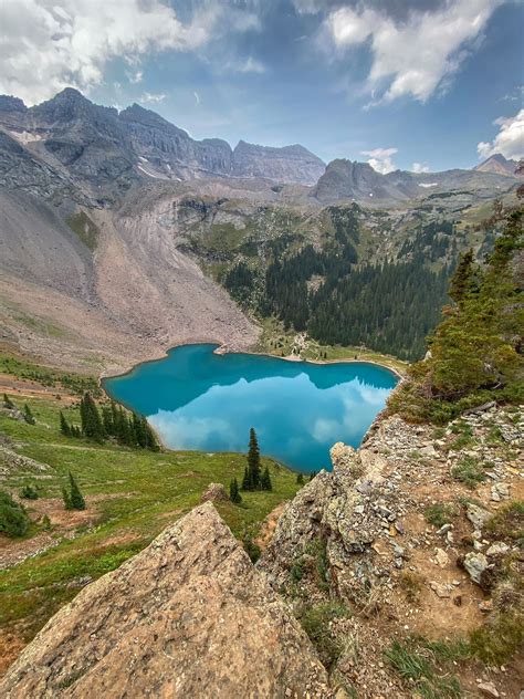 Hiking Mount Sneffels via Blue Lakes Trail - Colorado