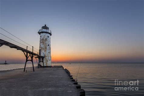 Manistee Lighthouse and Pier Photograph by Twenty Two North Photography ...