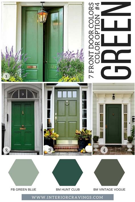 7 FRONT DOOR COLORS TO MAKE YOUR HOME STAND OUT | Interior Cravings Home Decor inspiration ...