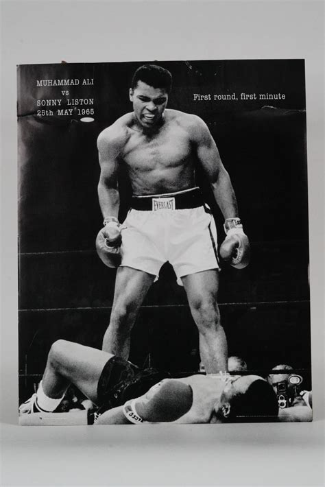 Sold Price: Muhammad Ali v Sonny Liston Fight Poster - January 6, 0123 ...