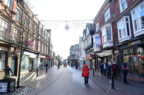 Images from Stafford town centre during the first day of Lockdown 3.0 - Stoke-on-Trent Live