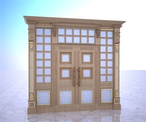 ArtStation - Entrance Door 3D Model | Resources