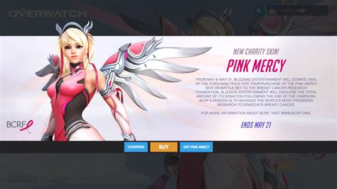 Overwatch Mercy Pink Skin Fan Art