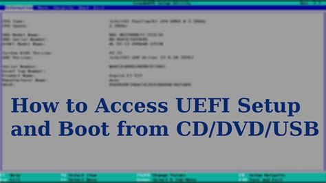 UEFI Boot | How to Boot from CD's/DVD's/USB's - YouTube