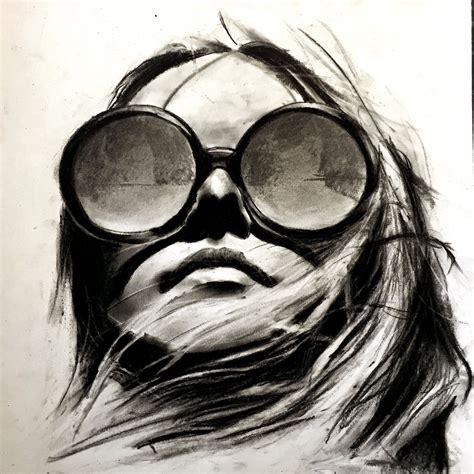 Charcoal art by Denny Stoekenbroek | Charcoal art, Drawings, Expressive art