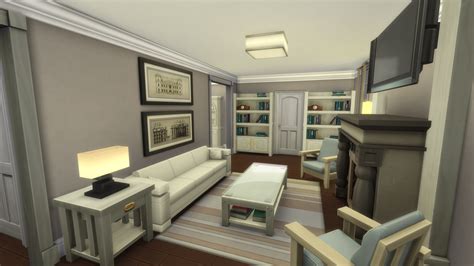 Modern Suburban Living Room : r/SimsJunkies