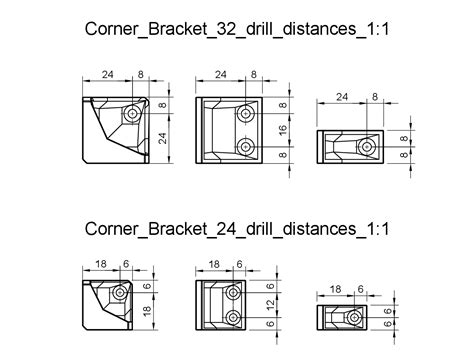 Corner Bracket v2 (optimized for 3D printing) by 3D_Workspace ...