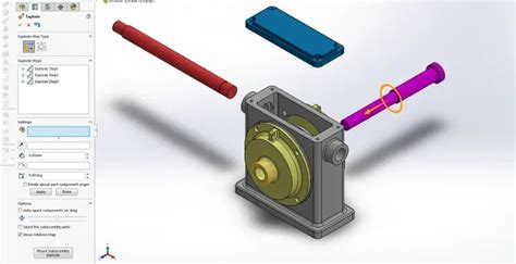 Exploded View in SolidWorks: Tutorial - 12CAD.com