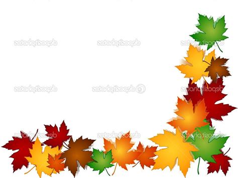 Fall Leaves Banner Clipart | Free download on ClipArtMag