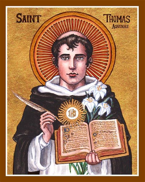 St. Thomas Aquinas icon by Theophilia on deviantART | Saint thomas ...