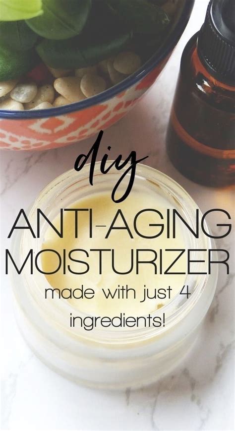 anti aging moisturizer | Diy anti aging face, Diy anti aging ...