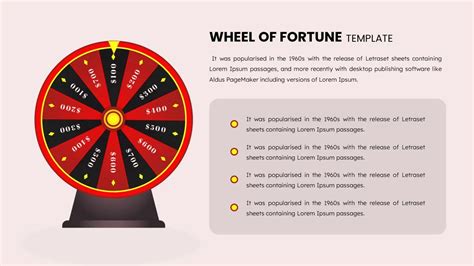 Wheel Of Fortune PowerPoint Template - SlideKit