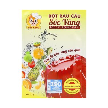 BỘT RAU CÂU SÓC VÀNG - VANA Baking & Sweet