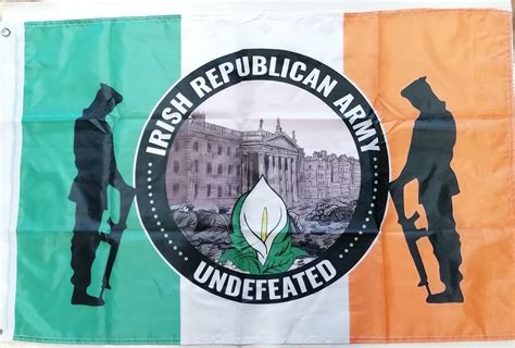 Irish Republican Army Undefeated Flag GPO. – Price Busters Ballina