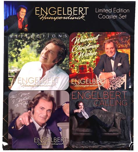 Engelbert Humperdinck Limited Edition Album Cover Coaster Set | Album covers, Coaster set, Album