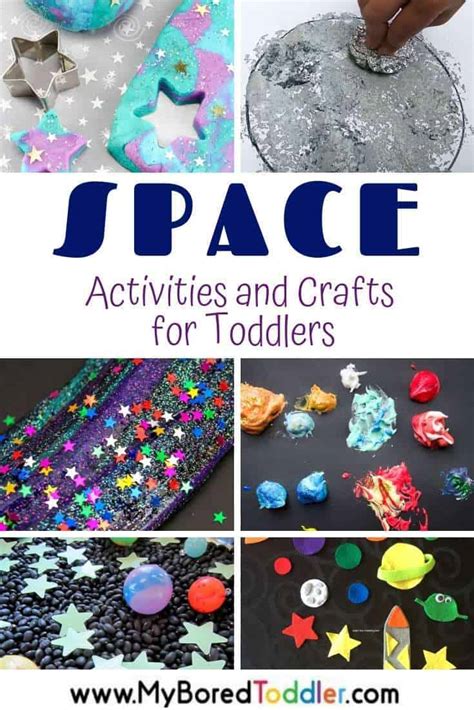 Space Activities and Crafts for Toddlers - My Bored Toddler