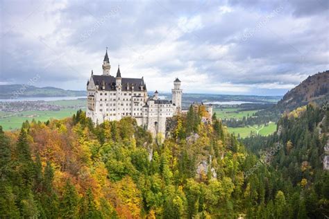 Neuschwanstein castle (Fussen Bavaria), Germany – Stock Editorial Photo ...