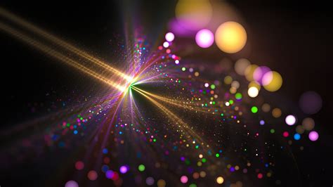 Download Colorful Glitter Colors Bokeh Abstract Light HD Wallpaper