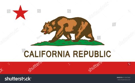 California State National Flag Vector Eps8 Stock Vector (Royalty Free ...