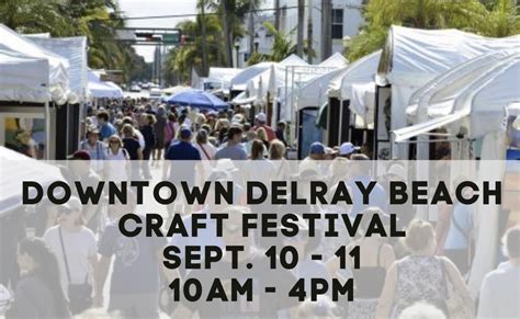 Downtown Delray Beach Craft Festival – The Activist Calendar