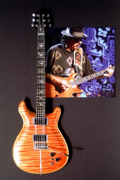 Carlos Santana's PRS..... | Famous guitars, Santana guitar, Beautiful guitars