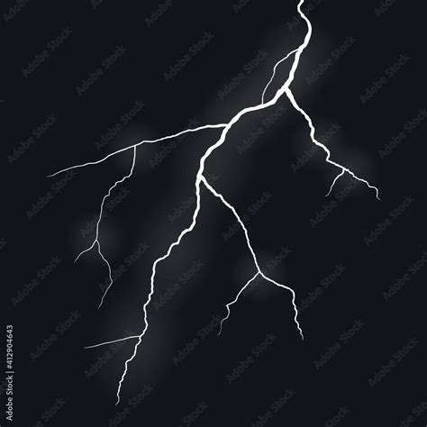 Lightning Bolt Black Background