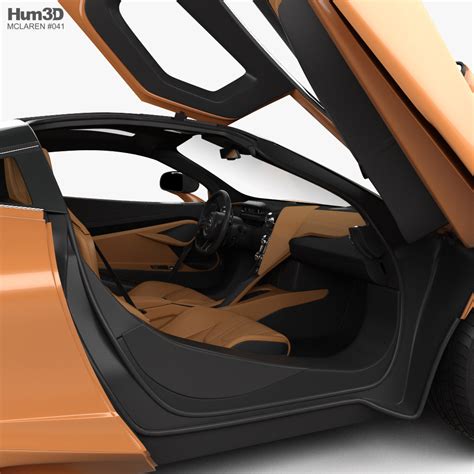 McLaren 720S with HQ interior 2020 3D model - Vehicles on Hum3D