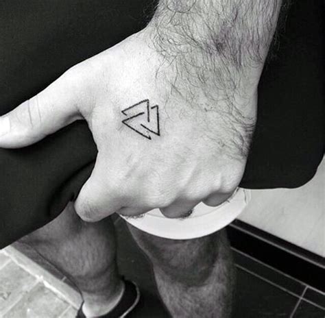 87 Terrific Triangle Tattoo Designs | Triangle tattoo design, Small ...