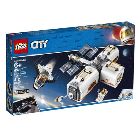 LEGO City Space Lunar Space Station 60227 Space Station Building Set ...