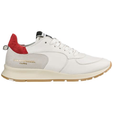 Philippe Model Philippe Model Shoes Leather Trainers Sneakers Montecarlo - Bianco - 10873769 ...