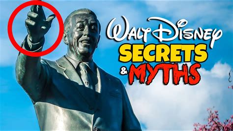 MyDisneyFix | Top 7 Walt Disney Hidden Secrets & Myths at Disneyland ...