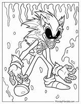 20 Sonic Exe Coloring Pages Free PDF Printables sketch template