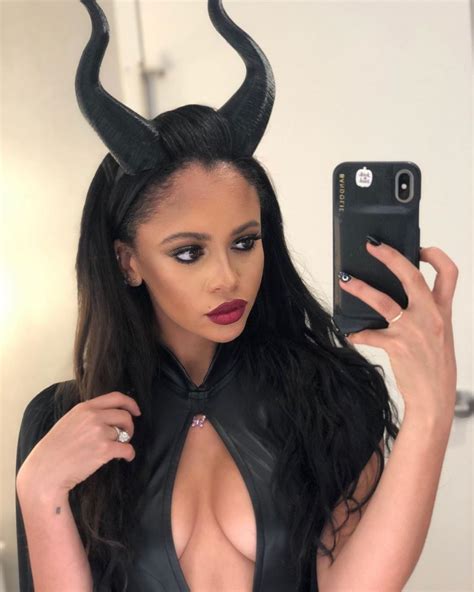 VANESSA MORGAN as Maleficent – Instagram Photos 10/27/2019 – HawtCelebs