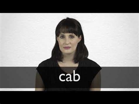 CAB definition and meaning | Collins English Dictionary