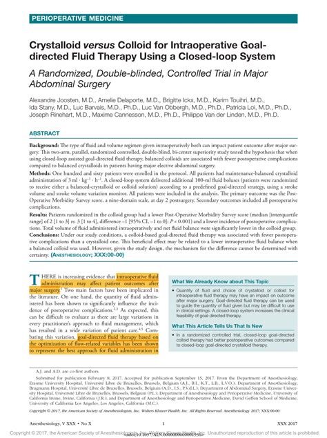 PDF Télécharger crystalloids and colloids ppt Gratuit PDF | PDFprof.com