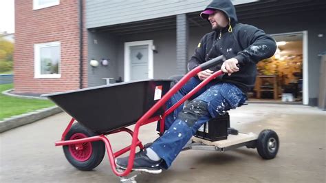 How to Make Electric Wheelbarrow for your Home ( Amazing Idea - YouTube