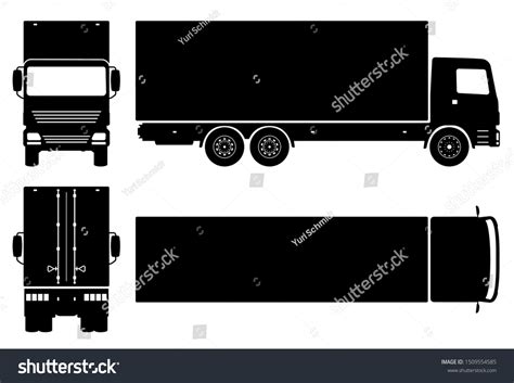 17,178 Box Truck Silhouette Images, Stock Photos & Vectors | Shutterstock