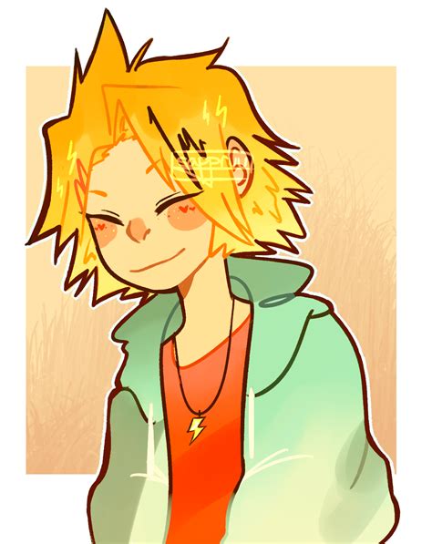 50+ Denki Kaminari Fanart Cute Background - Media Art