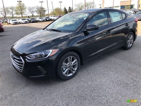 2018 Phantom Black Hyundai Elantra Value Edition #127083567 | GTCarLot.com - Car Color Galleries