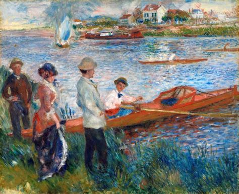 Barqueiros de Chatou de Pierre-Auguste Renoir | Tela para Quadro na ...