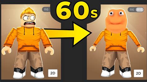 Roblox but Every 60 Seconds my Avatar Changes - YouTube