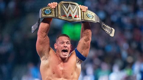 John Cena wins 16th World Championship: On This Day in 2017 - YouTube