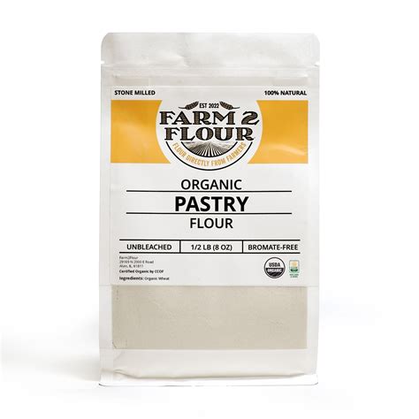 Organic Pastry Flour – Farm2Flour